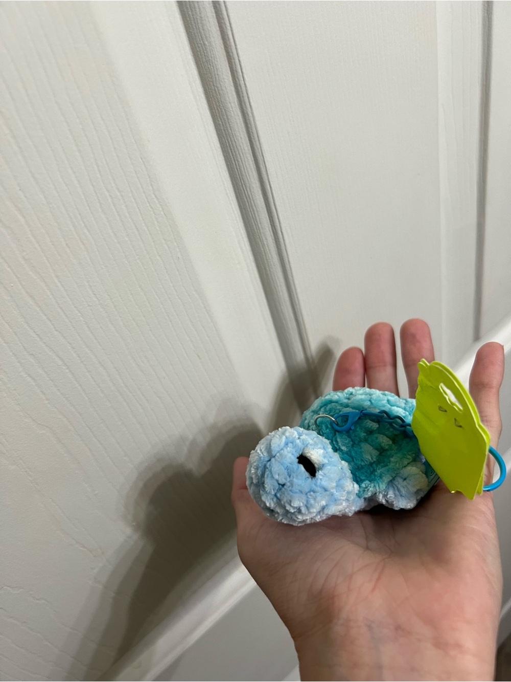 Mini Crocheted Turtle Keychain 🐢 - Picture 6 of 6